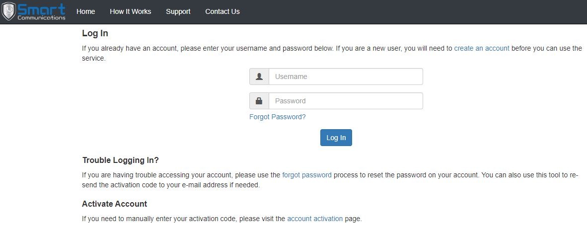 Smartjailmail Login forgot password 1