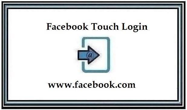 Facebook Touch Login page