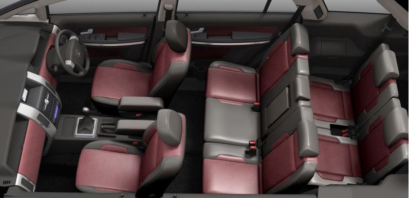TATA Aria Car inerior