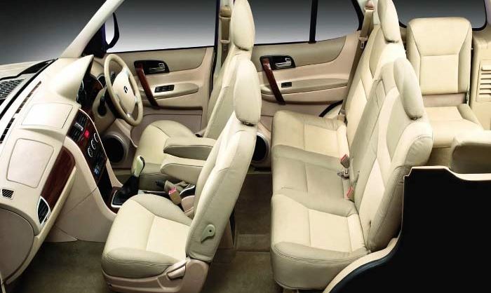 TATA Safari Storme car interior 2